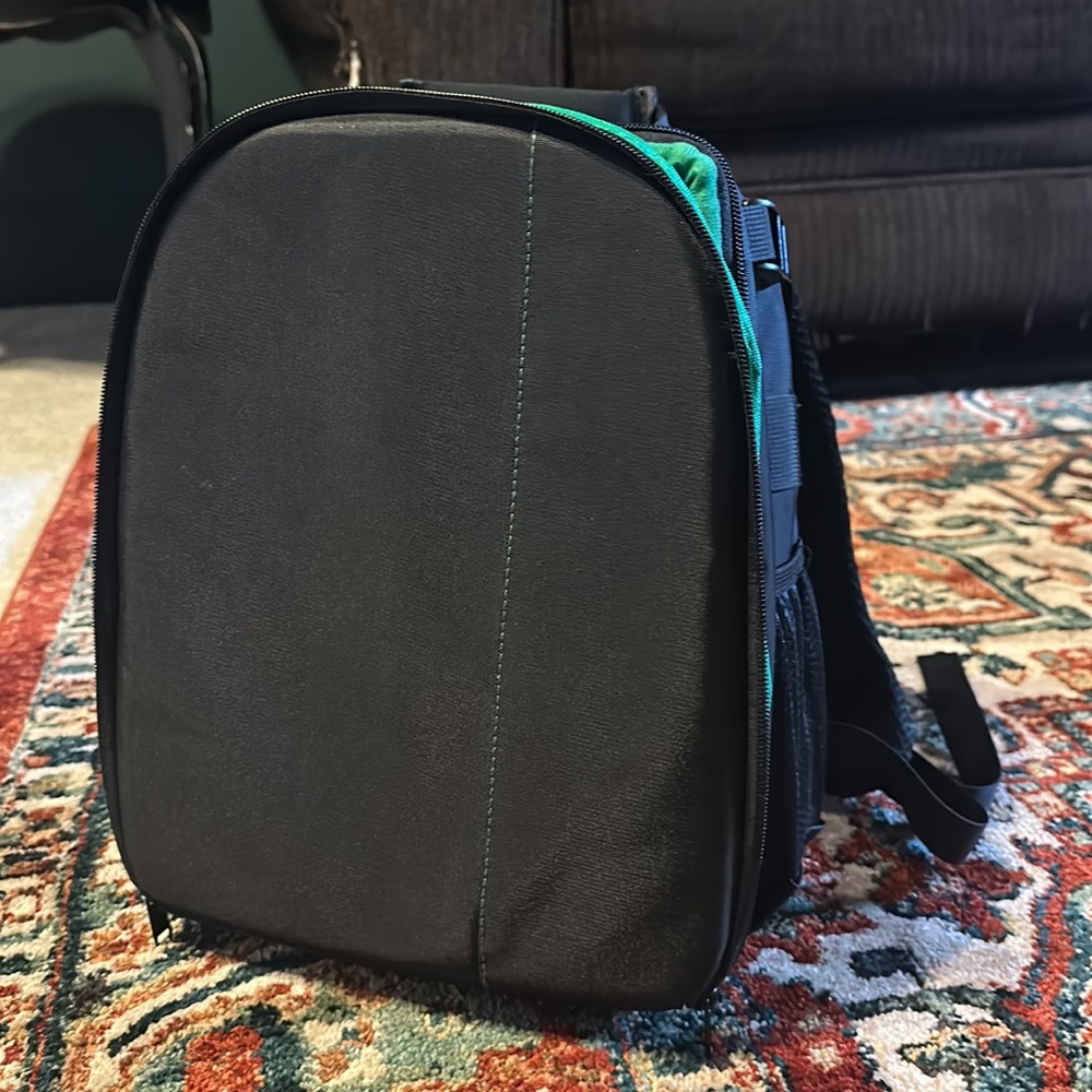 Black Nylon Camera Bag - Picture 2 of 6